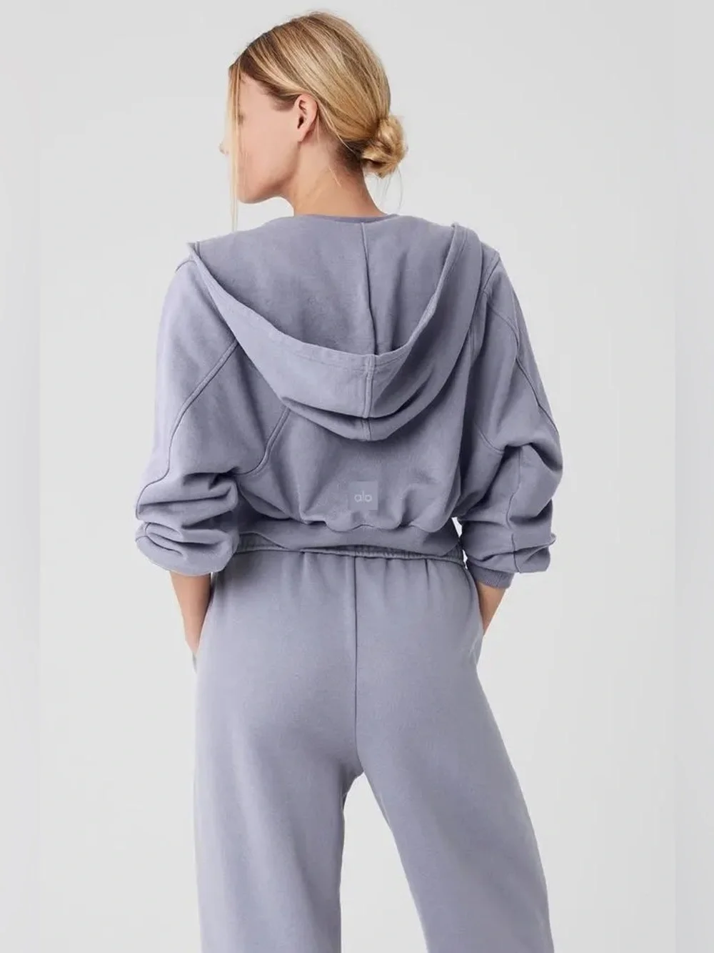 ALO YOGA | ✨NWOT✨ Breakaway Zip Up Hoodie in Fog